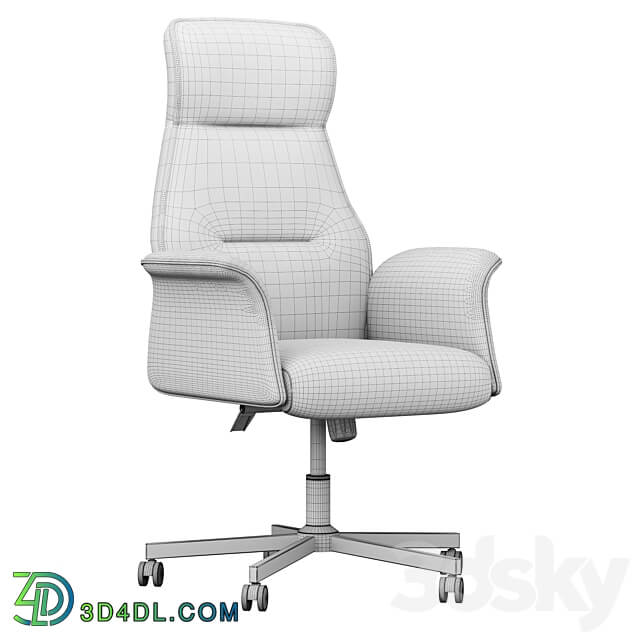 Sheldon office chair 3D Models