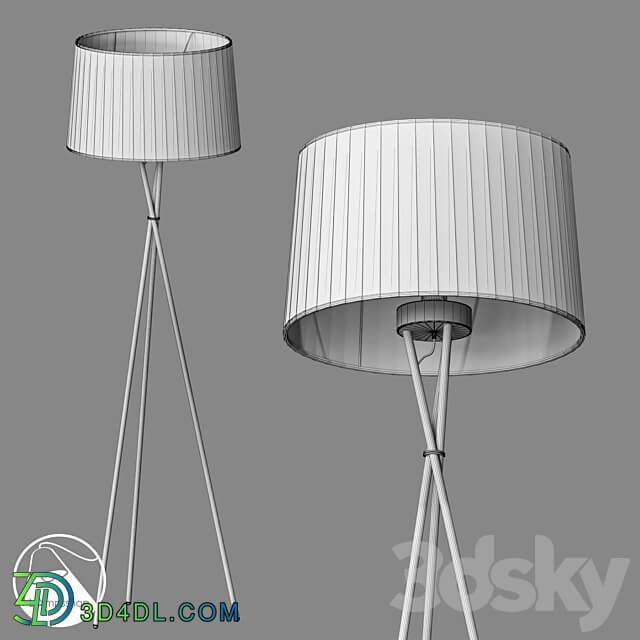 LampsShop.com T6080 Floor Lamp Twinkle 3D Models