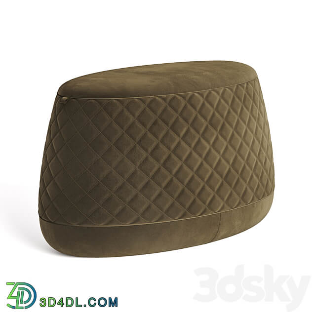 STORE 54 Pouffe BonBon Vert 3D Models