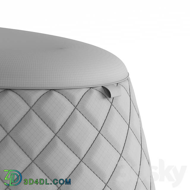 STORE 54 Pouffe BonBon Vert 3D Models