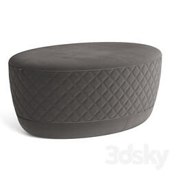 STORE 54 Pouffe BonBon Brun 3D Models 