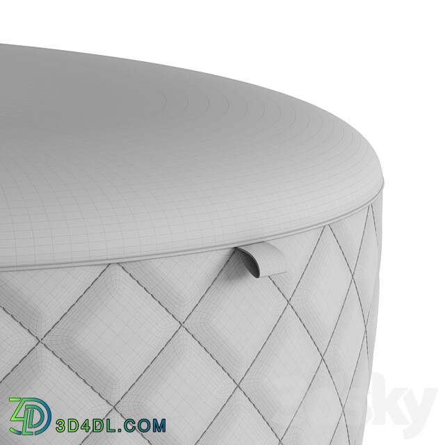 STORE 54 Pouffe BonBon Brun 3D Models