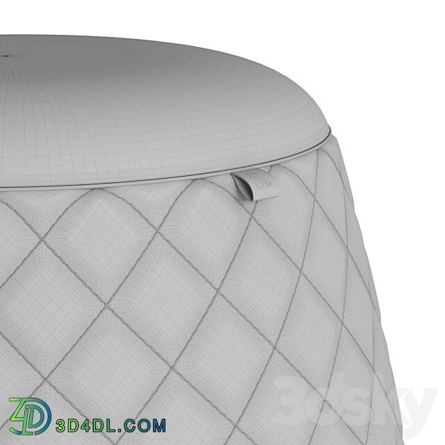 STORE 54 Pouffe BonBon Perle 3D Models