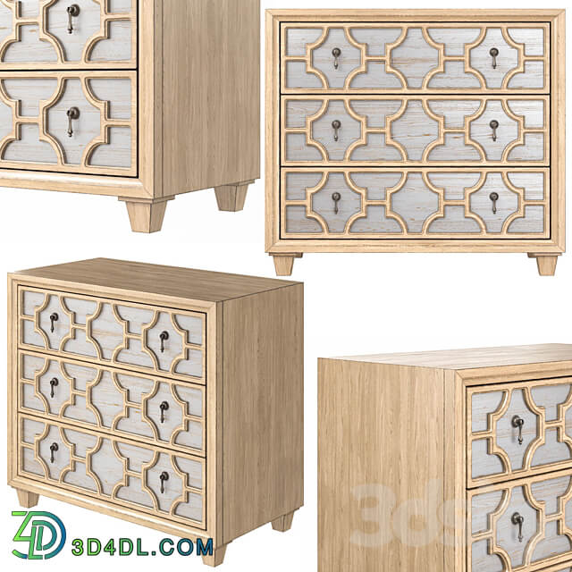 Nightstand Sideboard Chest of drawer 3D Models