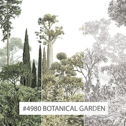 Creativille wallpapers 4980 Botanical Garden 3D Models 