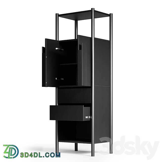 OM ST 05 Wardrobe Display cabinets 3D Models