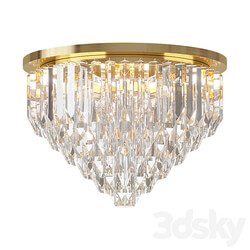 Ceiling chandelier Patrizia Volpato Cristalli 5030 PL60 Ceiling lamp 3D Models 