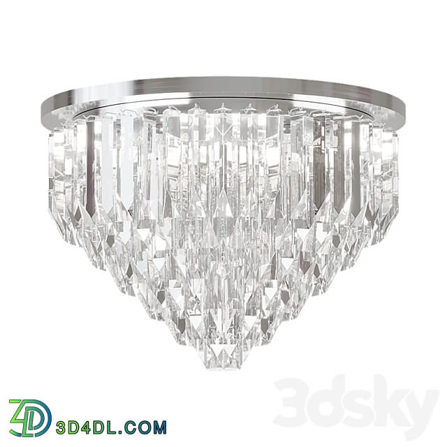 Ceiling chandelier Patrizia Volpato Cristalli 5030 PL60 Ceiling lamp 3D Models