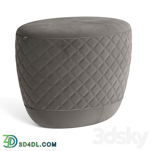 STORE 54 Pouffe BonBon Gris 3D Models