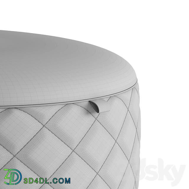 STORE 54 Pouffe BonBon Gris 3D Models