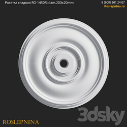 Smooth socket RG 1450R from RosLepnina 3D Models 