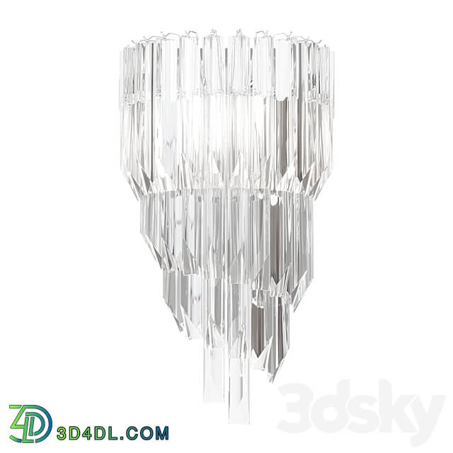 Wall lamp Patrizia Volpato Cristalli 5070 APP25 3D Models