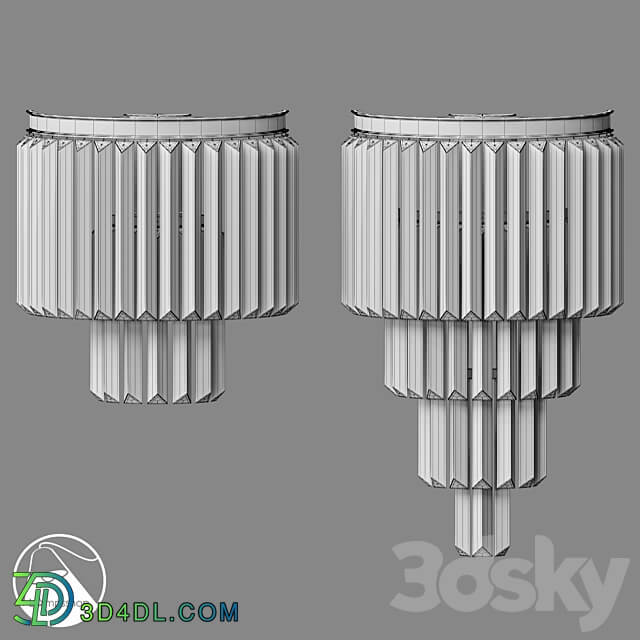 LampsShop.com B4017 Sconce Cristal Original 3D Models