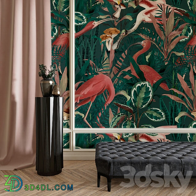 ArtFresco Wallpaper Designer seamless wallpaper Art. Tr 003OM 3D Models