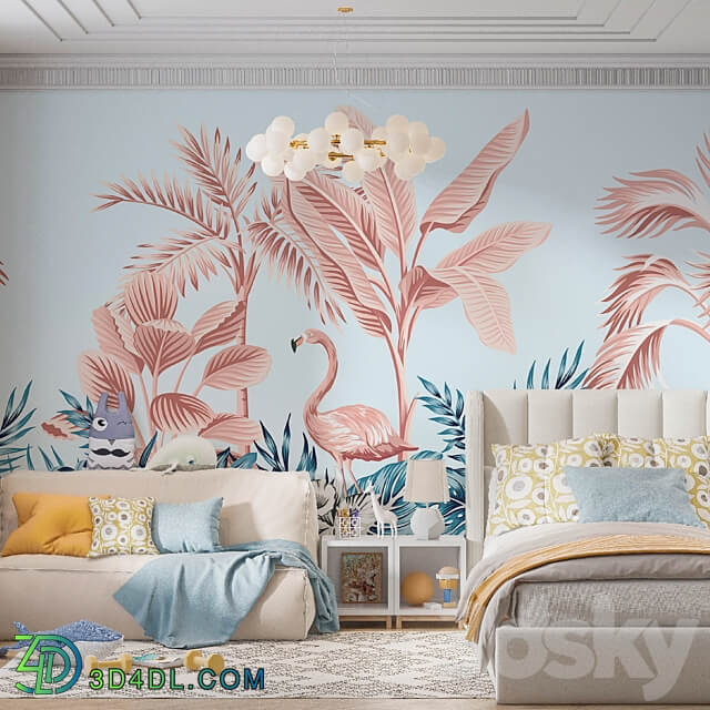 ArtFresco Wallpaper Designer seamless wallpaper Art. Tr 004OM 3D Models