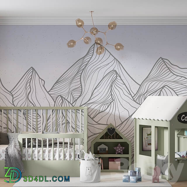 ArtFresco Wallpaper Designer seamless wallpaper Art. Mo 113OM 3D Models