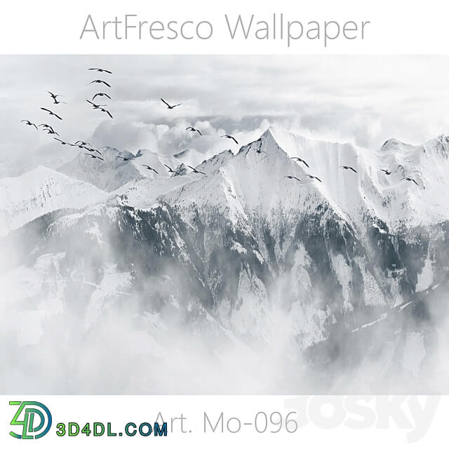 ArtFresco Wallpaper Designer seamless wallpaper Art. Mo 096OM 3D Models