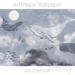 ArtFresco Wallpaper Designer seamless wallpaper Art. Dse 026OM 3D Models 