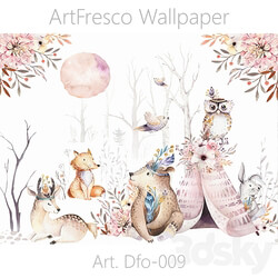 ArtFresco Wallpaper Designer seamless wallpaper Art. Dfo 009OM 3D Models 