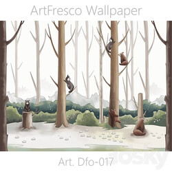 ArtFresco Wallpaper Designer seamless wallpaper Art. Dfo 017OM 3D Models 