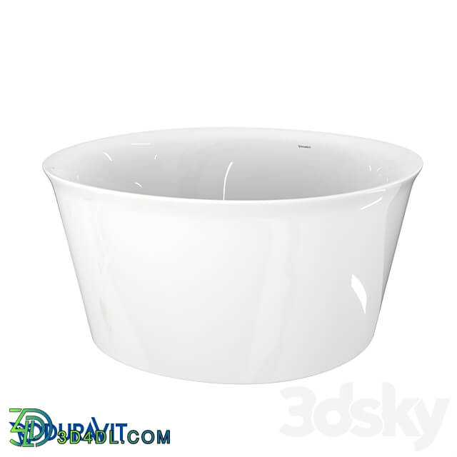 OM Duravit White Tulip Bathtub 700470 3D Models