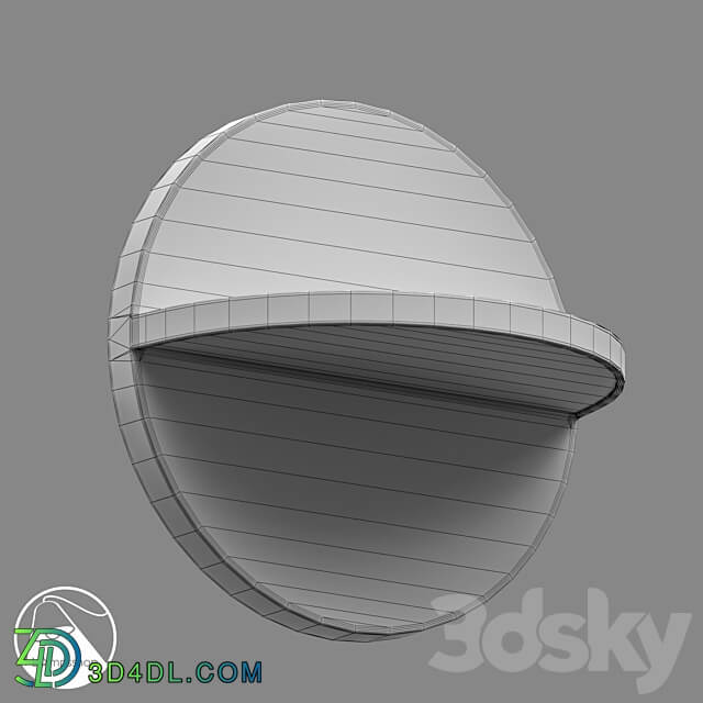 LampsShop.com B4097 Sconce Sunrise B 3D Models