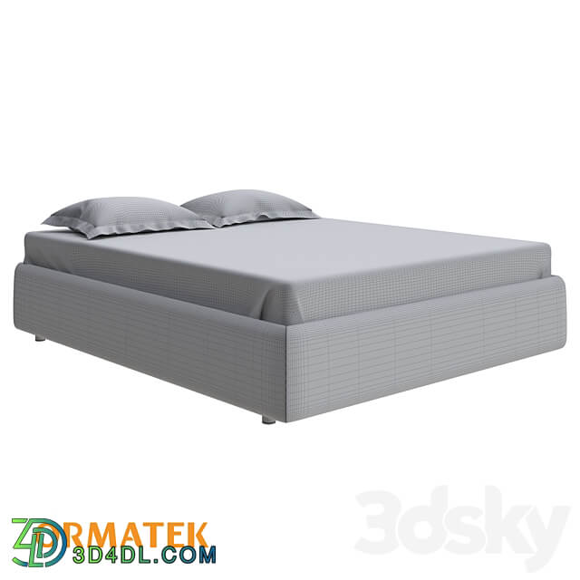 Bed Como Veda Base 1 Bed 3D Models