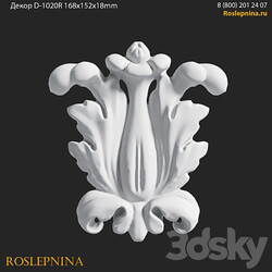 Decor D 1020R from RosLepnina.ru 3D Models 