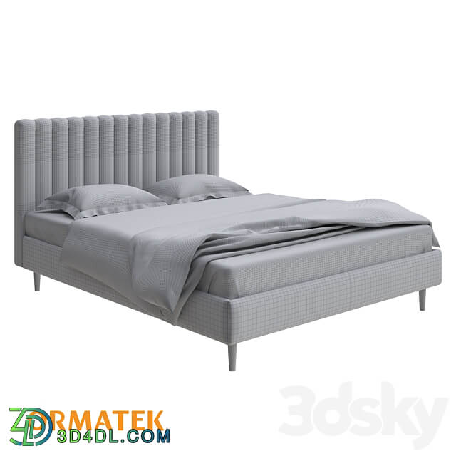 Bed Madison Lite with linen box Bed 3D Models