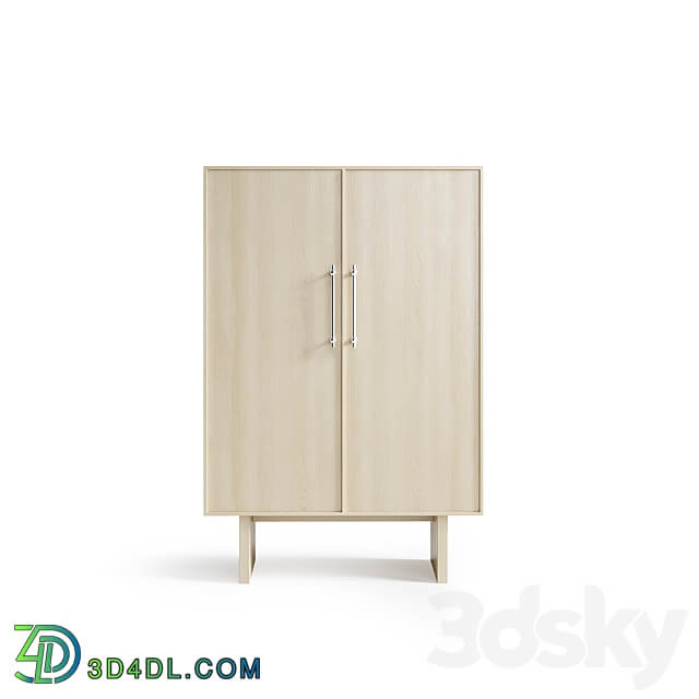 OM W 02 03 Wardrobe Display cabinets 3D Models