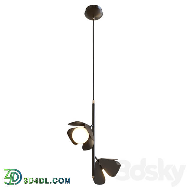 Janita Black 44.3238 OM Pendant light 3D Models