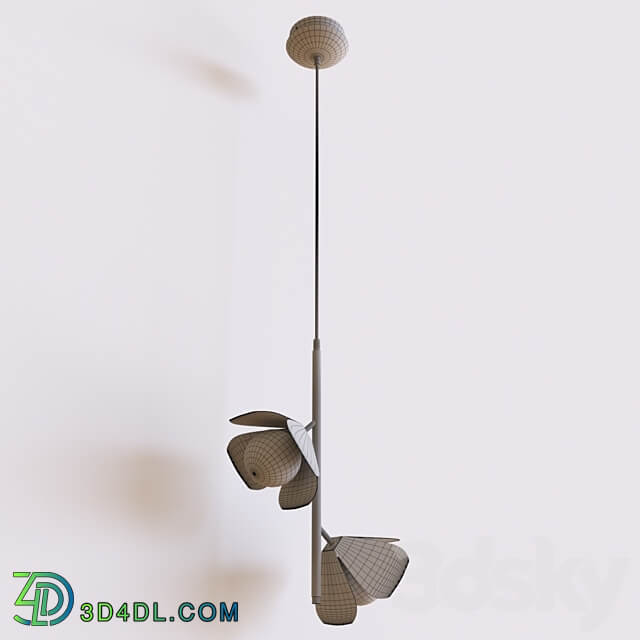 Janita Black 44.3238 OM Pendant light 3D Models