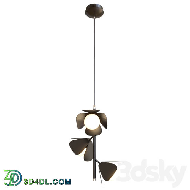 Janita Black 44.3242 OM Pendant light 3D Models