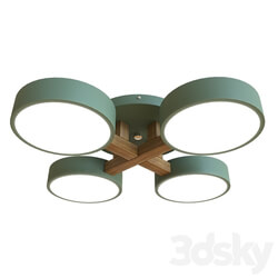 Joist Green 40.6211 OM Ceiling lamp 3D Models 