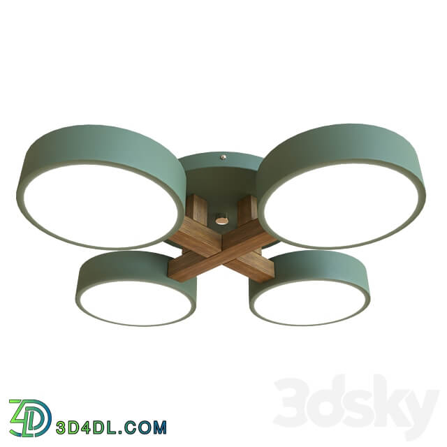 Joist Green 40.6211 OM Ceiling lamp 3D Models