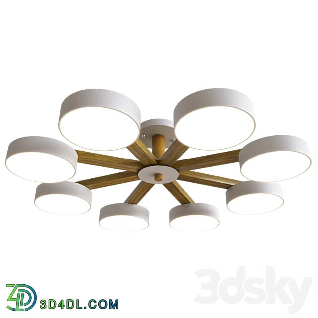 Joist Green 40.9622 OM Joist White 40.9622 OM Ceiling lamp 3D Models