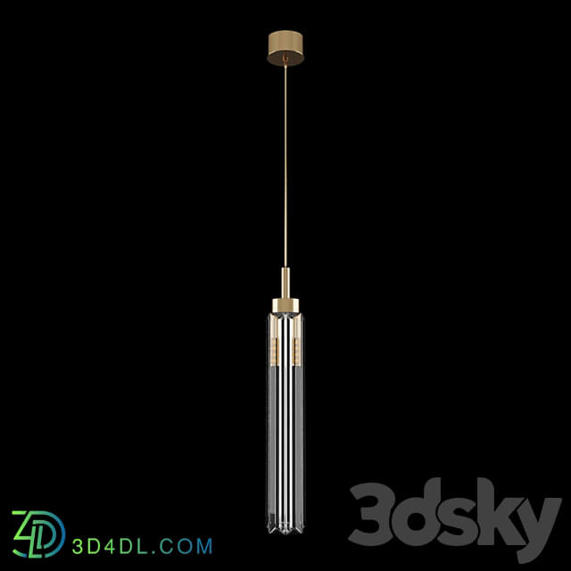 NEWPORT 4521 S chrome gold Pendant light 3D Models