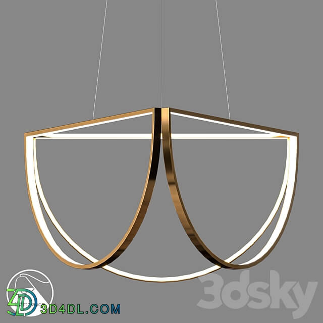 LampsShop.com L1565 Chandelier Mazari Pendant light 3D Models