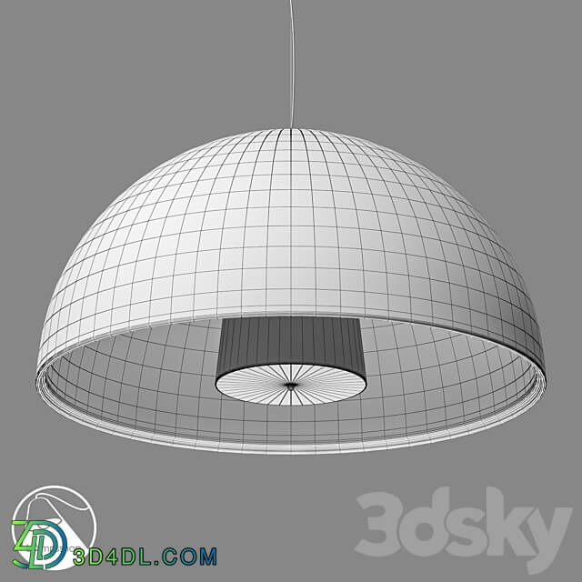 LampsShop.com L1051 Chandelier Bowl Pendant light 3D Models