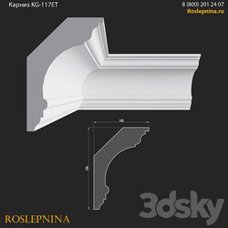 Cornice KG 117ET from RosLepnina 3D Models 