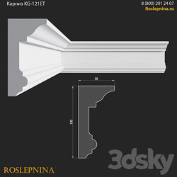 Cornice KG 121ET from RosLepnina 3D Models 