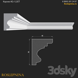 Cornice KG 122ET from RosLepnina 3D Models 