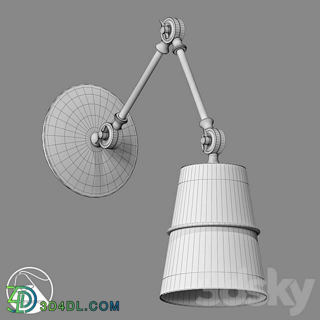 LampsShop.com B4040 Sconce Frustum 3D Models