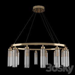 NEWPORT 4528 6 S chrome gold Pendant light 3D Models 