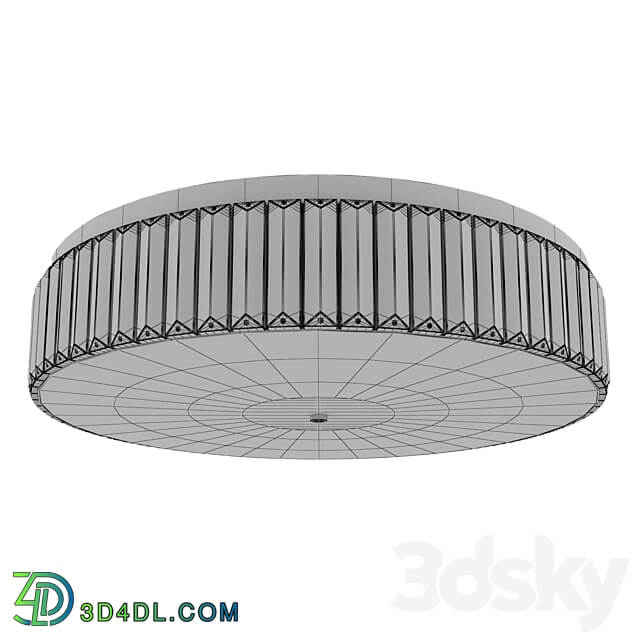 Newport 8249PL chrome Ceiling lamp 3D Models