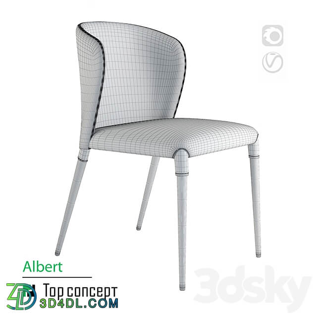Chair Albert 3D Models