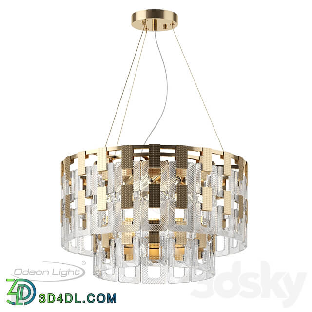 ODEON LIGHT 4989 9 BUCKLE Pendant light 3D Models