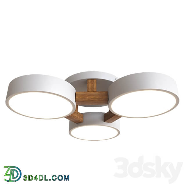 Joist White 40.5111 OM Ceiling lamp 3D Models