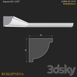 Cornice KG 123ET from RosLepnina 3D Models 