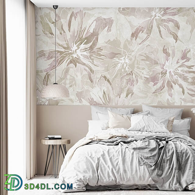 Creativille wallpapers 1005 Spring Flowers 3D Models